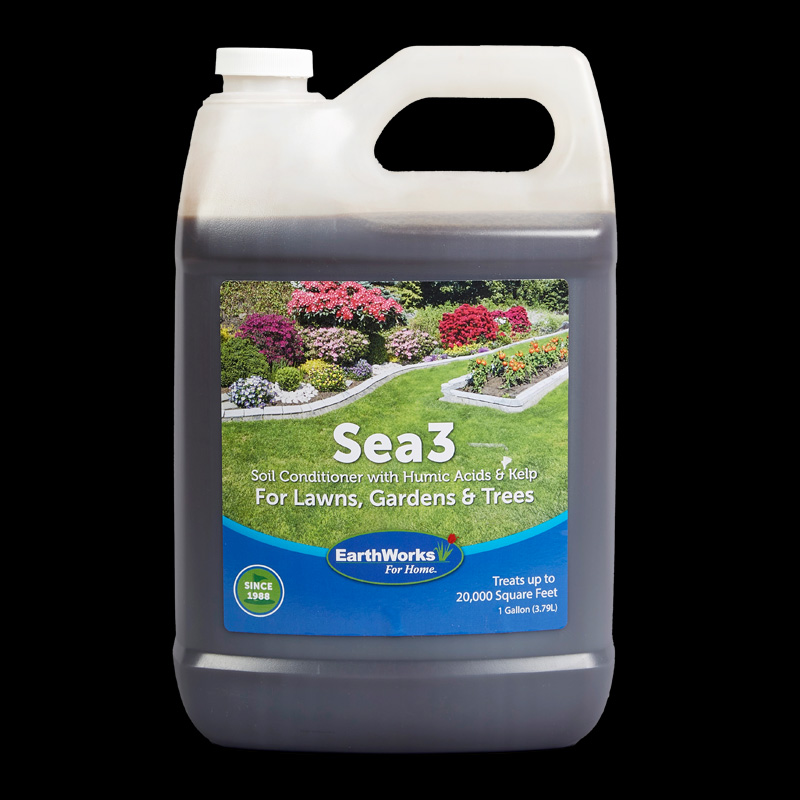 Sea3 Gallon Front on Black